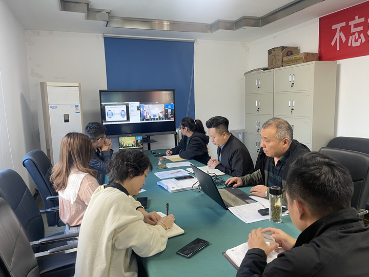 建筑智能化事業部組織學習公司三屆七次職代會暨2022年工作會的精神